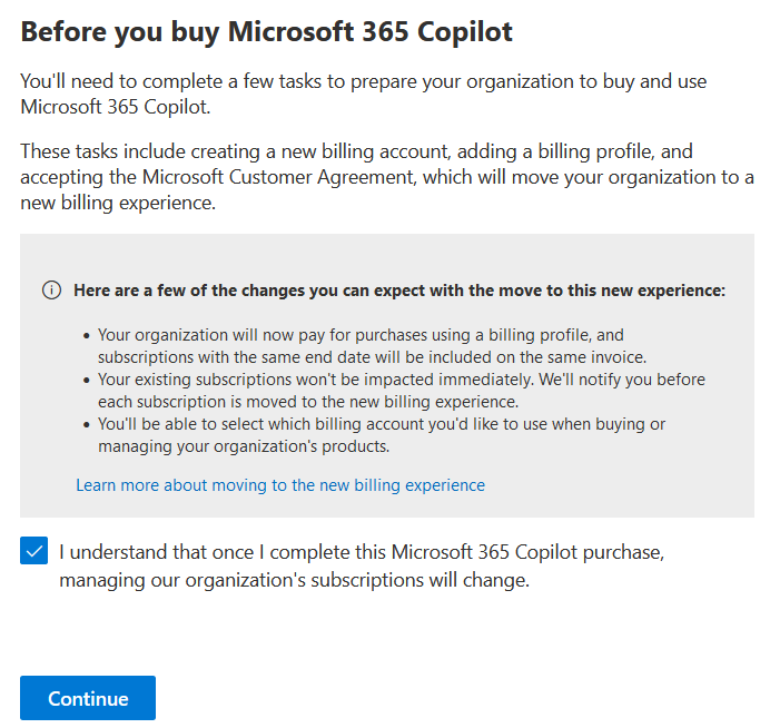 Activer Copilot pour Microsoft 365