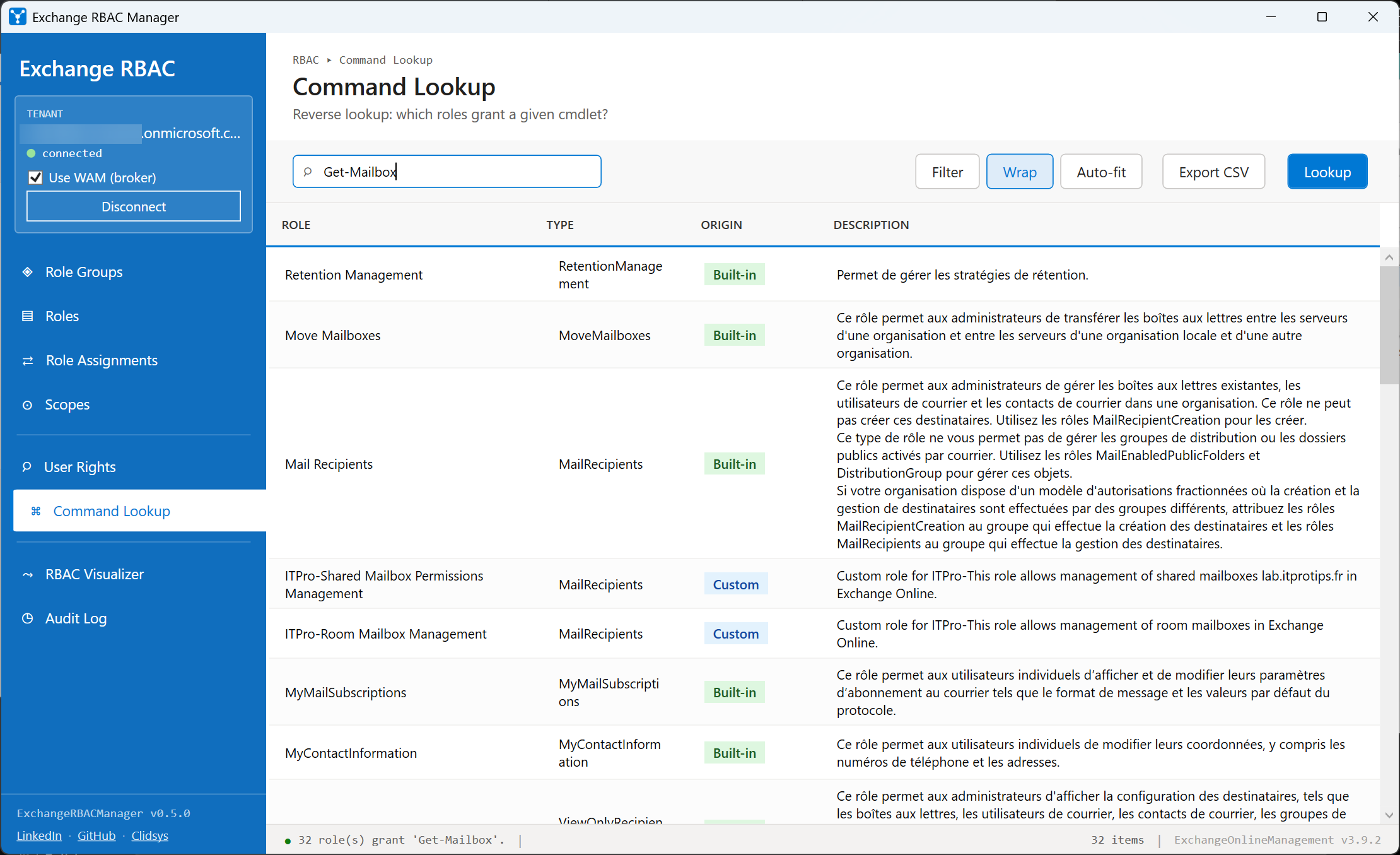 Command Lookup